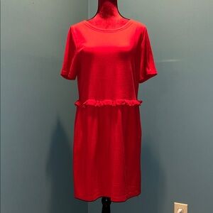 Coldwater Creek Elegant Red Dress Size Medium